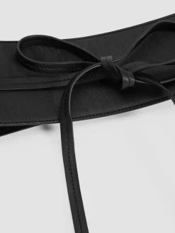 Buttery Leather Wrap Belt