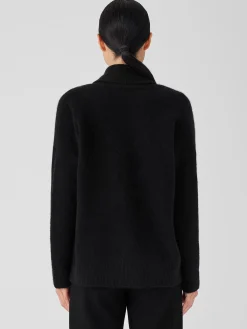 Cashmere Silk Bliss Shawl Collar Cardigan