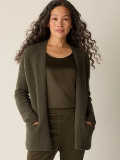 Cashmere Silk Boucle Bliss Cardigan