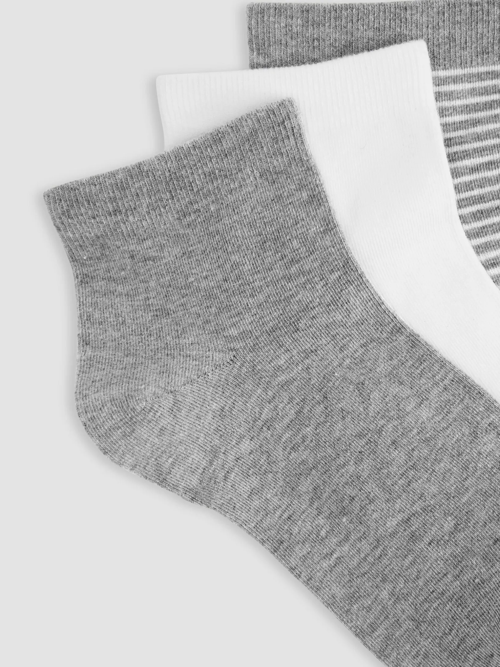 Cotton Ankle Sock 3-Pack