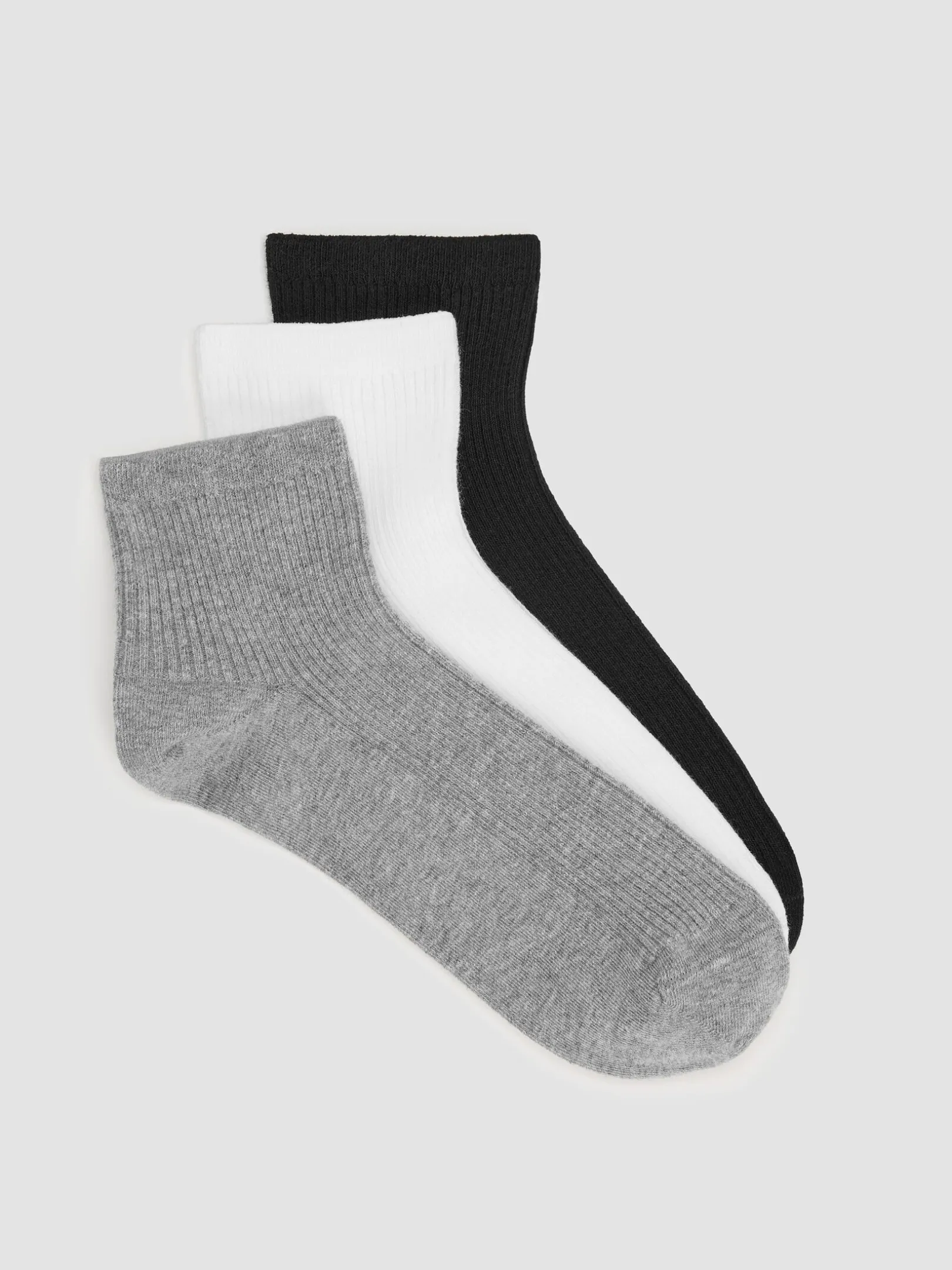 Cotton Ankle Sock 3-Pack