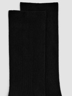 Cotton Rib Crew Sock