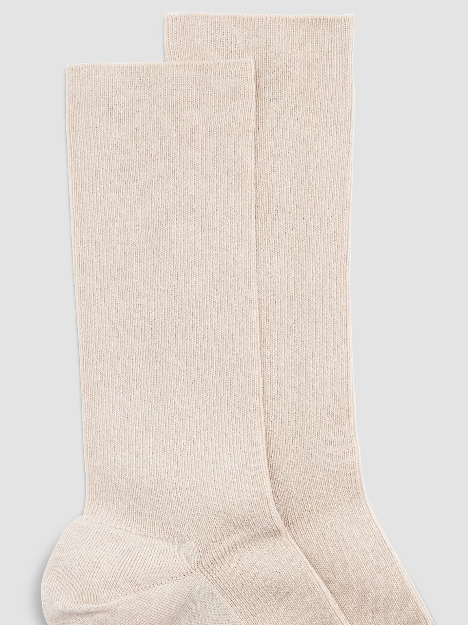 Cotton Rib Crew Sock