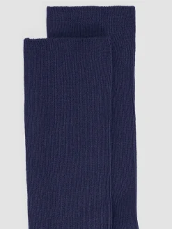 Cotton Rib Crew Sock