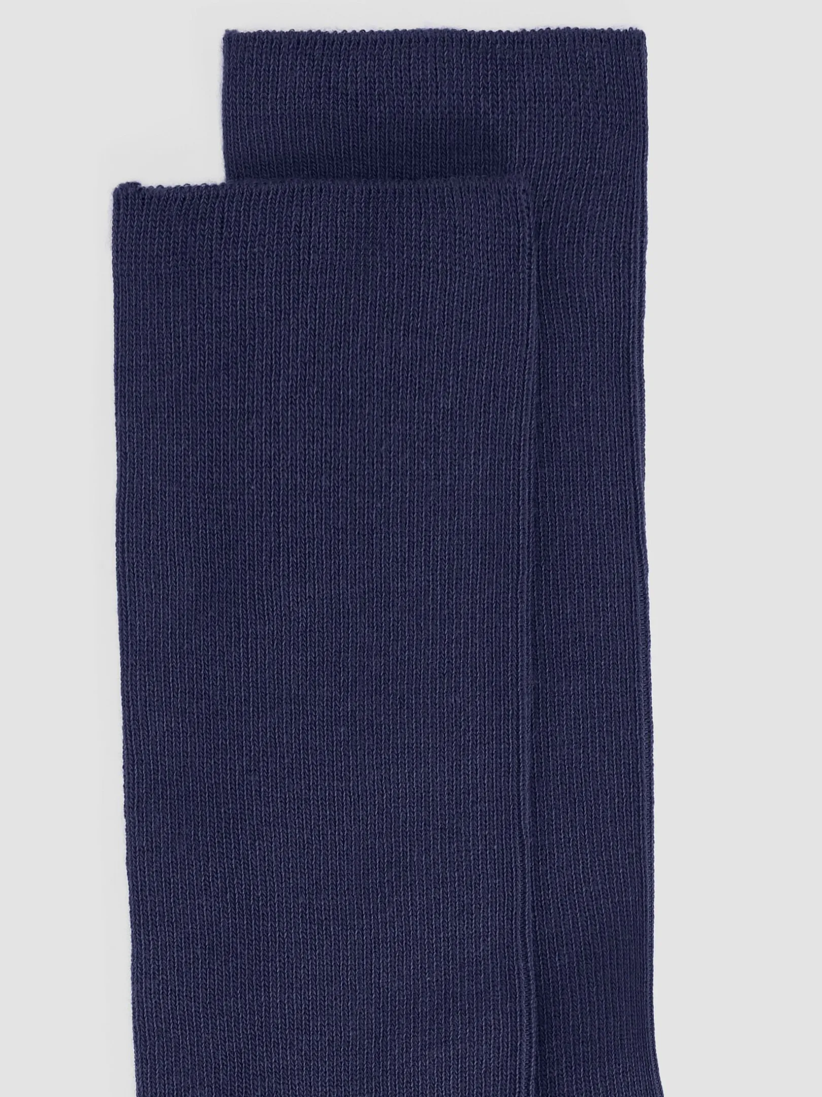 Cotton Rib Crew Sock