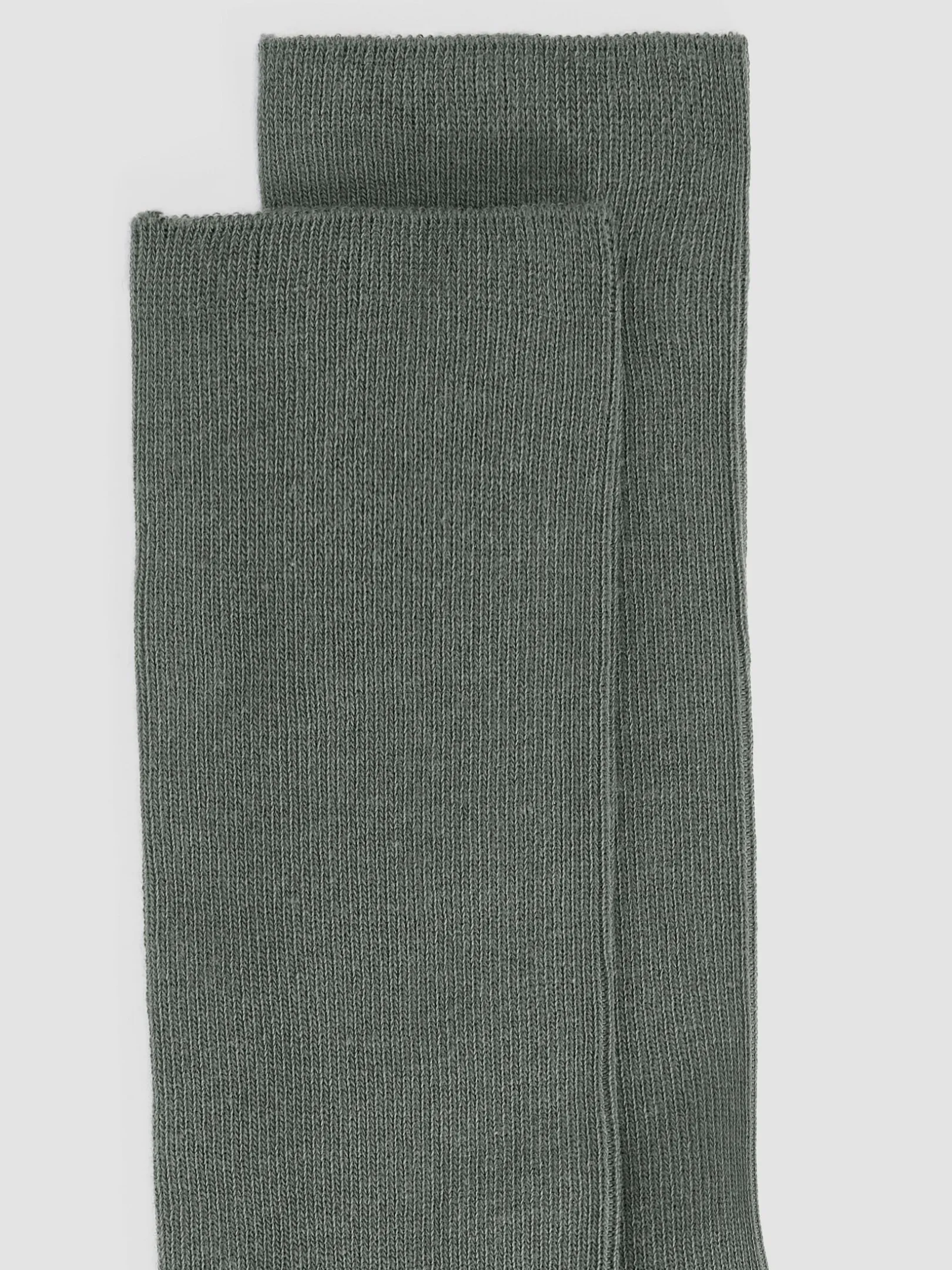 Cotton Rib Crew Sock