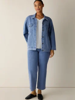 Cotton Stretch Denim Jacket