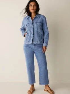 Cotton Stretch Denim Jacket