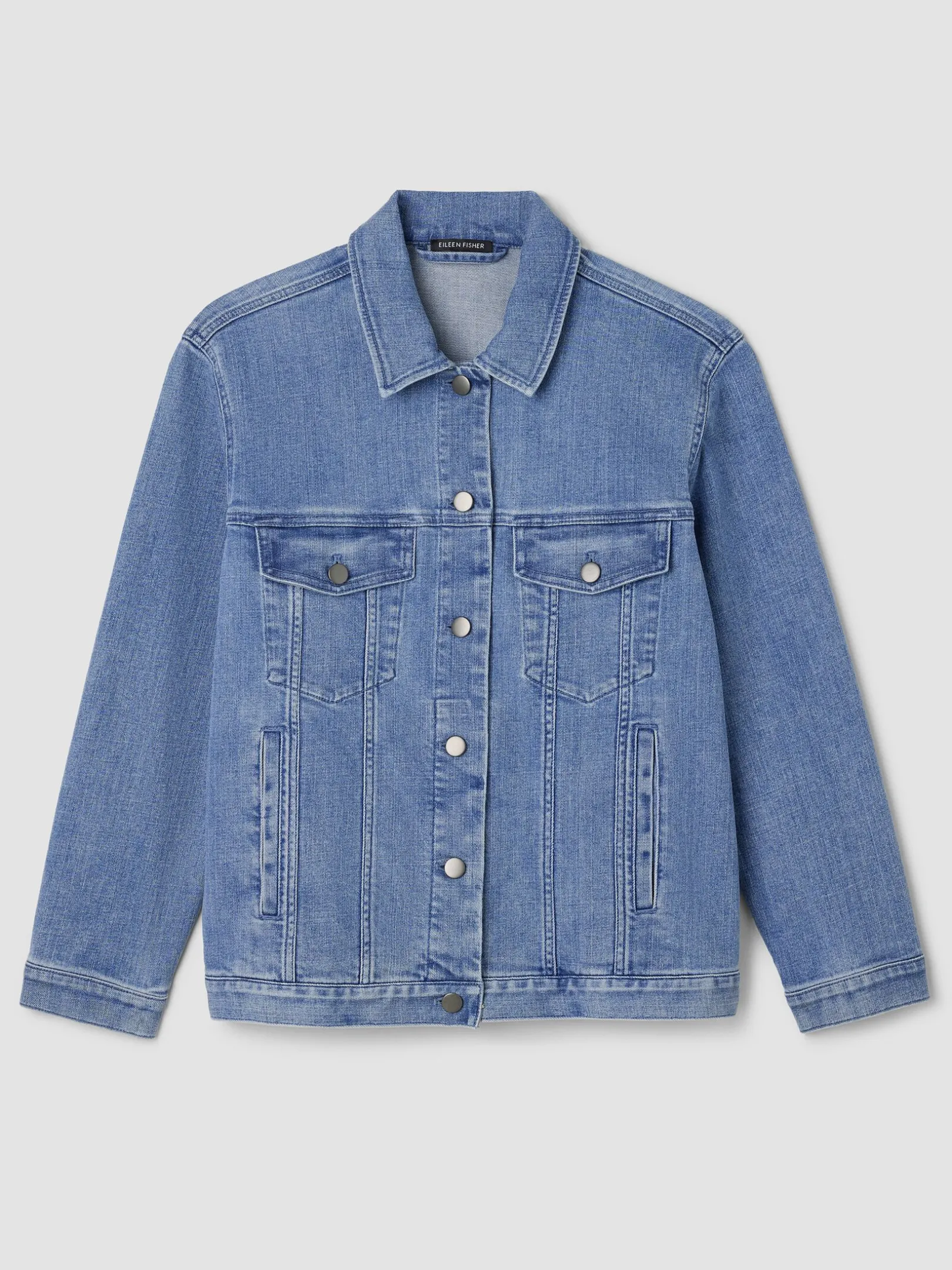 Cotton Stretch Denim Jacket