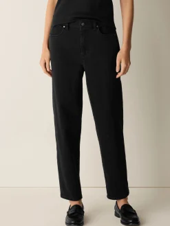 Cotton Stretch Denim Lantern Jean