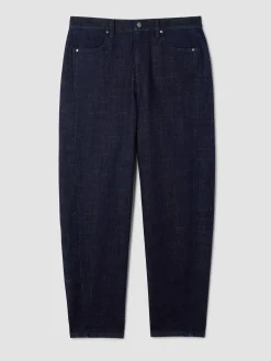 Cotton Stretch Denim Lantern Jean