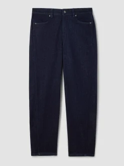 Cotton Stretch Denim Lantern Jean