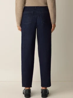 Cotton Stretch Denim Lantern Jean