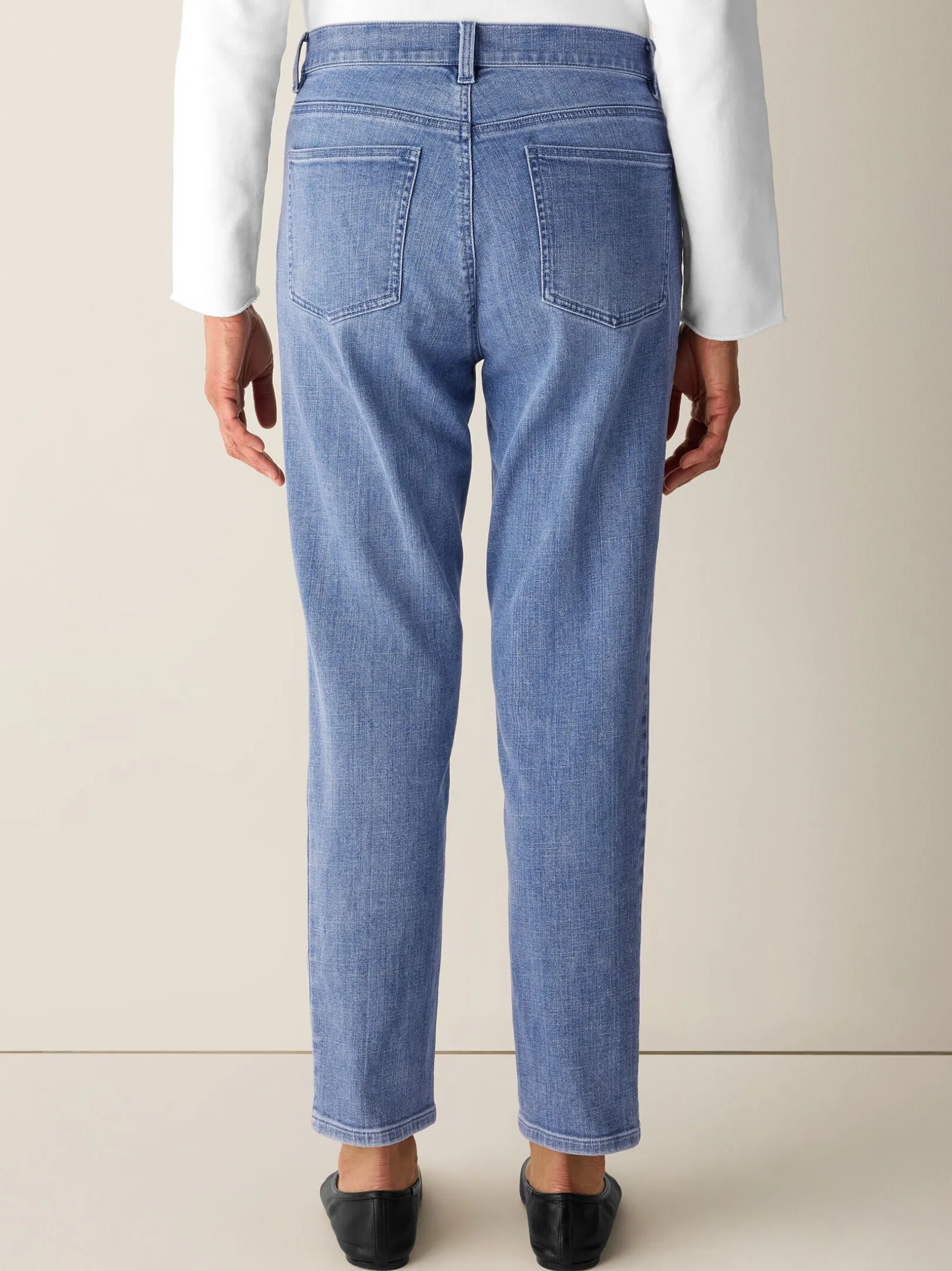 Cotton Stretch Denim Slim Jean