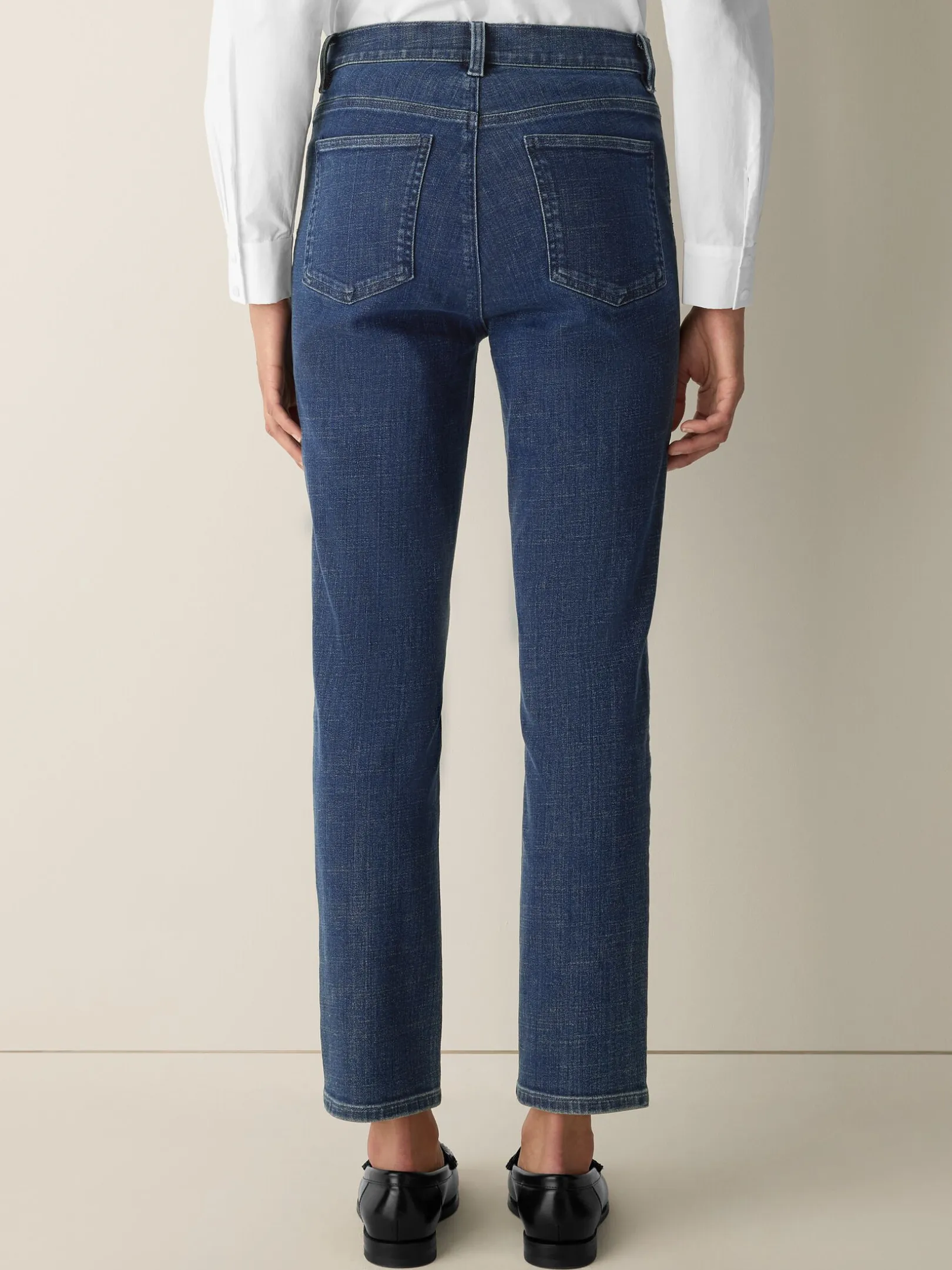 Cotton Stretch Denim Slim Jean