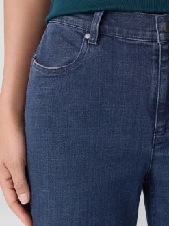 Cotton Stretch Denim Straight Jean