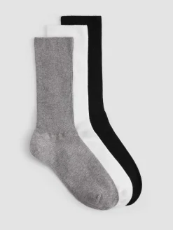 Cotton Trouser Sock 3-Pack