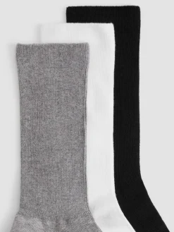 Cotton Trouser Sock 3-Pack