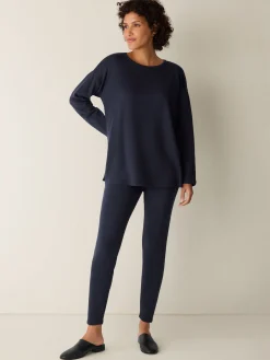 Cozy Brushed Terry Hug High-Waisted Leggings