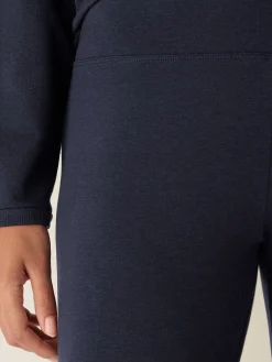 Cozy Brushed Terry Hug High-Waisted Leggings