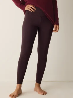 Cozy Brushed Terry Hug High-Waisted Leggings