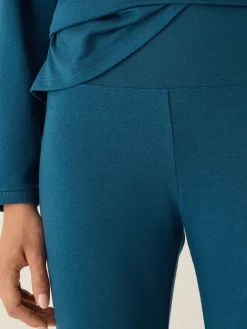 Cozy Brushed Terry Hug High-Waisted Leggings