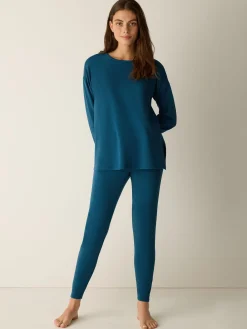 Cozy Brushed Terry Hug High-Waisted Leggings