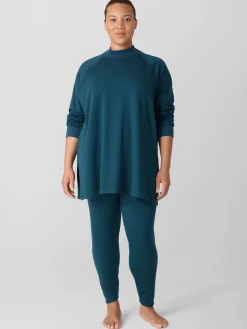 Cozy Brushed Terry Hug High-Waisted Leggings