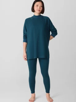 Cozy Brushed Terry Hug High-Waisted Leggings