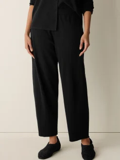 Cross Hatch Stretch Jersey Lantern Pant