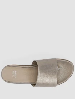Duet Metallic Suede Sandal