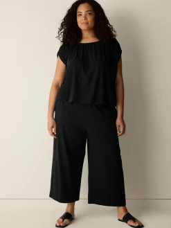 Fine Jersey Bubble Top