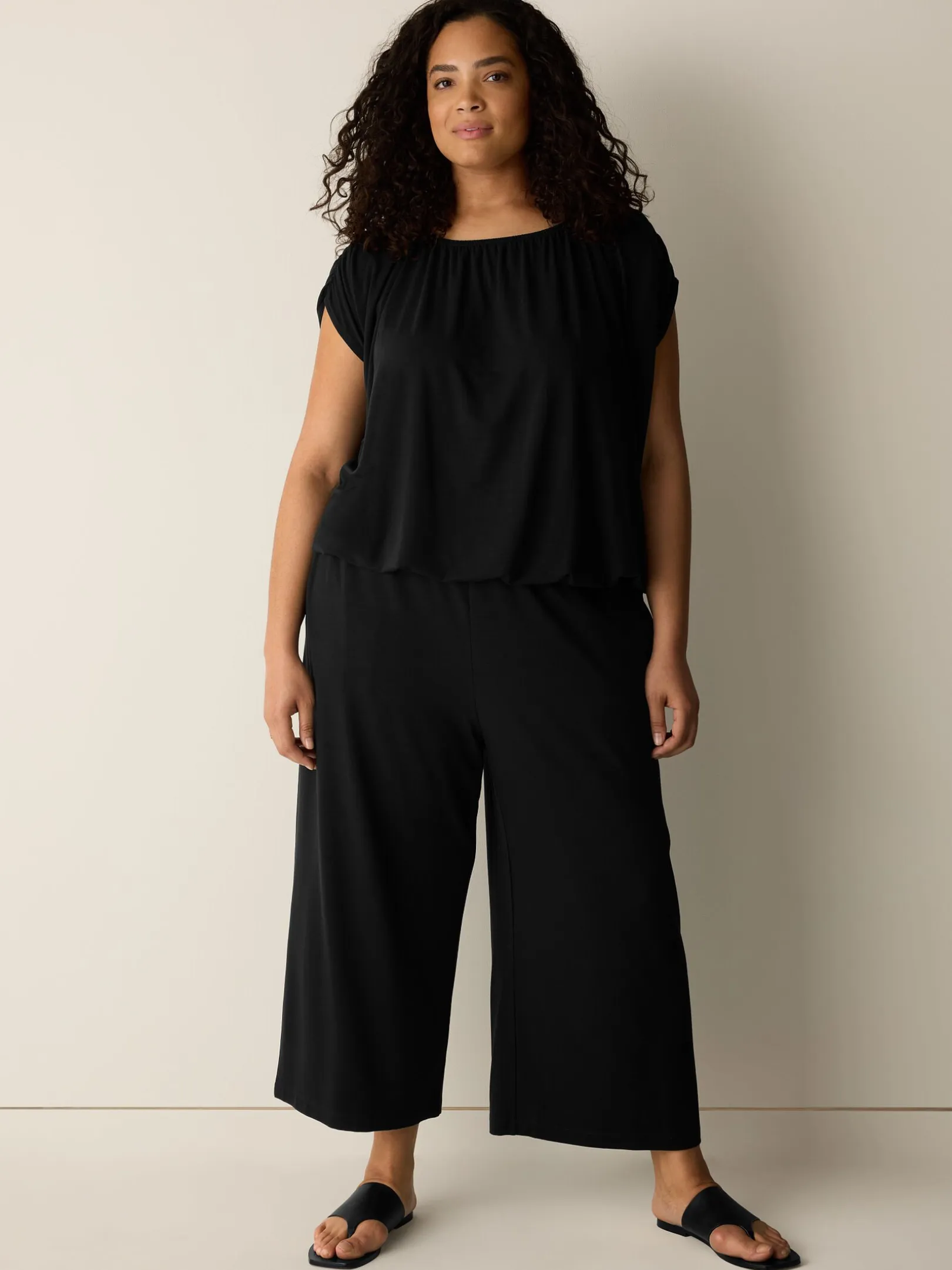 Fine Jersey Bubble Top