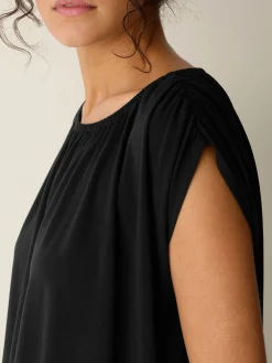 Fine Jersey Bubble Top