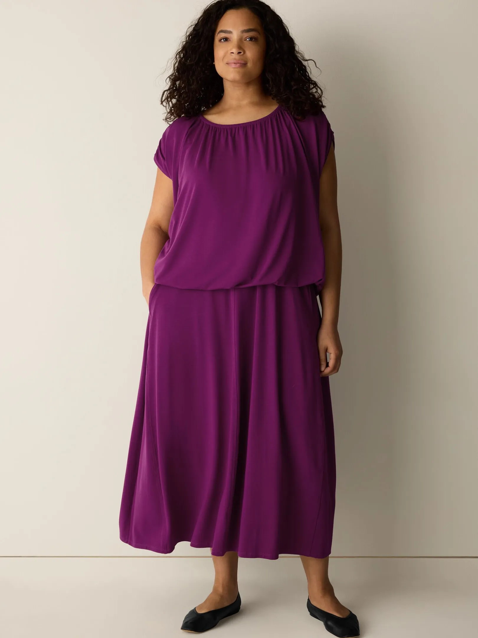 Fine Jersey Bubble Top