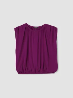 Fine Jersey Bubble Top