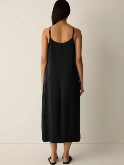 Fine Jersey Lantern Dress