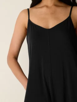Fine Jersey Lantern Dress
