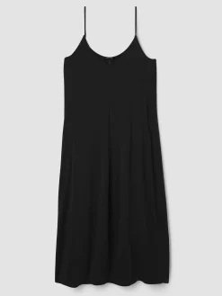 Fine Jersey Lantern Dress