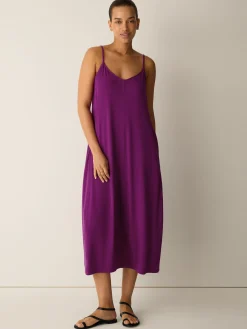 Fine Jersey Lantern Dress