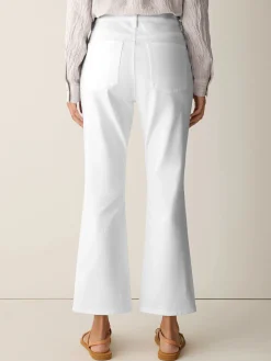Garment-Dyed Organic Cotton Denim Kick Jean