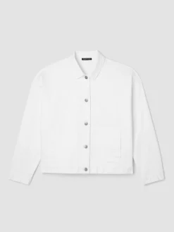 Garment-Dyed Organic Cotton Denim Jacket