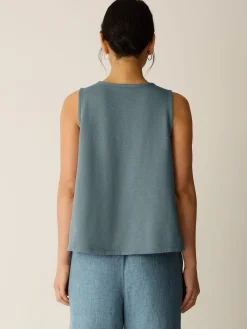 Garment-Dyed Organic Cotton Terry Shell