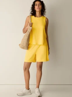 Garment-Dyed Organic Cotton Terry Shell