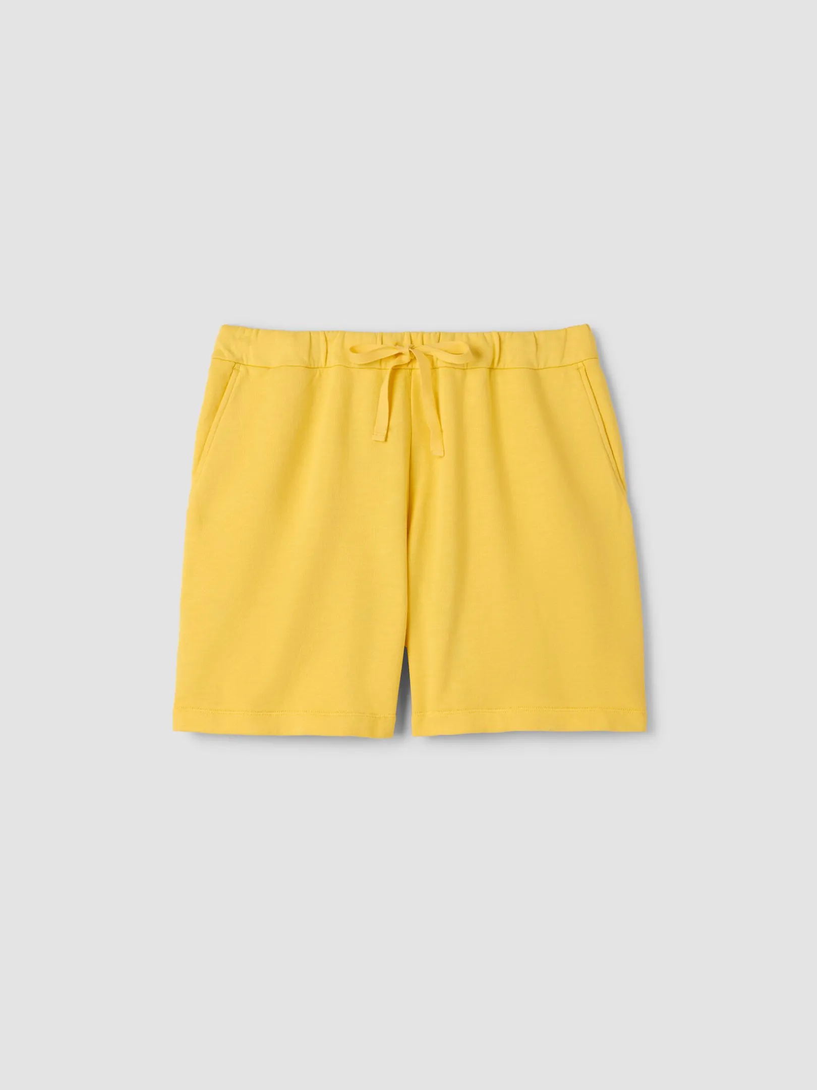 Garment-Dyed Organic Cotton Terry Walking Shorts