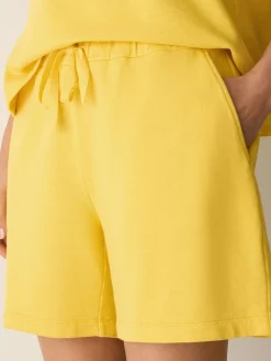 Garment-Dyed Organic Cotton Terry Walking Shorts