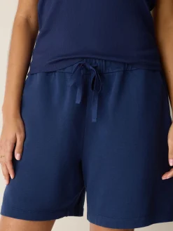 Garment-Dyed Organic Cotton Terry Walking Shorts