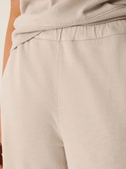 Garment-Dyed Organic Cotton Terry Lantern Pant