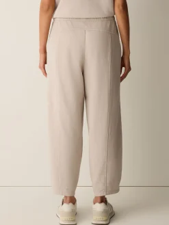 Garment-Dyed Organic Cotton Terry Lantern Pant