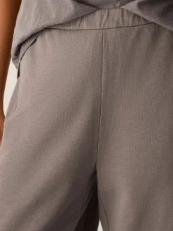 Garment-Dyed Organic Cotton Terry Lantern Pant